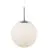 Nordlux Lampa wisząca Cafe 30 E27 srebro - Szkło | Max. 25W