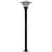 Nordlux Lønstrup 32 Lampa na postumencie Metal i Szkło Czarny | 320mm - IP44 - Nadaje Się Do E27