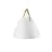 DFTP by Nordlux Lampa Wisząca Strap 48 Valkoinen - Metal | E27 Max 40W