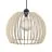 Nordlux Lampa wisząca Chino 40 E27 Brązowy - Drewno | Max. 60W