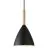 DFTP by Nordlux Pure 20 Lampa Wisząca Metal i Drewno Czarny | Nadaje Się Do E27