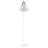 DFTP by Nordlux Strap Lampa podłogowa Metal i Leather Valkoinen | Nadaje Się Do E27
