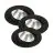 Opakowanie 3x Nordlux Spot Fremont Metal Czarny 4.5W 345lm 36D - 827 Bardzo Ciepła Biel | 85mm - IP23- Ściemnianie