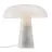 DFTP by Nordlux Lampa Stołowa Glossy Marmur i Szkło Valkoinen | 320mm - Nadaje Się Do 1x E27