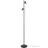 Nordlux Omari Lampa podłogowa Metal Czarny 6.4W 320lm - 827 Bardzo Ciepła Biel | Touch Ściemnianie