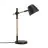 Nordlux Lampa Stołowa Theo Metal i Drewno Czarny | Nadaje Się Do GU10