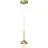 Nordlux Contina Lampa Wisząca Metal Mosiądz | Nadaje Się Do 1x G9