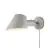 DFTP by Nordlux LED Światło Ścienne Stay Aluminium Szary | Nadaje Się Do E27