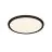 Nordlux LED Lampa sufitowa Oja 29 Czarny 17W 1700lm - 830-840 CCT | Ściemnianie