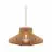 Nordlux Manago Lampa Wisząca Drewno Brązowy | Nadaje Się Do 1x E27