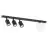 Emibig Lampa sufitowa Baster Stal Czarny | Nadaje Się Do 3x GU10 - Max 8W, 1x E14 - Max 10W