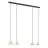 Emibig Lampa Wisząca Elit Stal Czarny | Nadaje Się Do 4x GX53 - Max 12W
