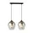 Emibig Lampa Wisząca Istar Stal Czarny | Nadaje Się Do 2x E27 - Max 10W