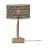 Good&Mojo Lampa Stołowa Java Bambus Brązowy | Nadaje Się Do 1x E27 
