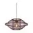 Good&Mojo Lampa Wisząca Maui Bambus Burgundy S | Nadaje Się Do 1x E27 