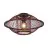 Good&Mojo Lampa sufitowa Maui Bambus Burgundy S | Nadaje Się Do 1x E27 