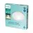 Philips LED Lampa sufitowa Canopus Valkoinen 17W 1500lm - 827 Bardzo Ciepła Biel | IP44