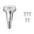 Opakowanie 6x Philips Corepro LED Spot E14 R50 4.3W 320lm 36D - 827 Bardzo Ciepła Biel | Ściemnianie - Zamienne 60W