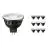 Opakowanie 10x Philips Master LED Spot GU5.3 MR16 6.7W 440lm 36D - 930 Ciepła Biel | Najlepsze renderowanie kolorów - Ściemnianie - Zamienne 35W