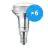 Opakowanie 6x Philips Corepro LED Spot E14 R50 2.8W 210lm 36D - 827 Bardzo Ciepła Biel | Zamienne 40W