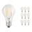 Opakowanie 10x Ledvance Classic LED E27 Gruszka Włókno Przezroczysty 7.5W 1055lm - 827 Bardzo Ciepła Biel | Ściemnianie - Zamienne 75W
