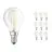 Opakowanie 10x Ledvance Classic LED E14 Gruszka Włókno Przezroczysty 2.5W 250lm - 827 Bardzo Ciepła Biel | Zamienne 25W