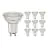 Opakowanie 10x Noxion PerfectColor LED Spot GU10 PAR16 3W 230lm 36D - 927 Bardzo Ciepła Biel | Najlepsze renderowanie kolorów - Ściemnianie - Zamienne 35W