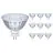 Opakowanie 10x Philips Corepro LED Spot GU5.3 MR16 4.4W 390lm 36D - 840 Zimna Biel | Zamienne 35W