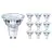 Opakowanie 10x Philips Corepro LED Spot GU10 PAR16 4.9W 460lm 36D - 830 Ciepła Biel | Zamienne 65W