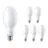 Opakowanie 6x Philips TrueForce Core LED E27 HPL/SON Matowy 18W 3000lm 300D - 830 Ciepła Biel | Zamienne 80W