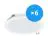 Opakowanie 6x Philips LED Downlight DN065B Metal Valkoinen 19W 2000lm 110D - 830 Ciepła Biel | 225mm - Aukko 200mm - IP20