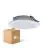 Opakowanie 6x Opakowanie 6x LED Downlight Pan 6W 480lm 830 Ciepła Biel | 93mm - Aukko 75mm