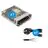 Mean Well Driver | LRS10024 | IP20 | 24V | 100W + Kabel Zasilający 2m Z Uziemienie