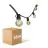 D'Lite Sparkl LED Lampki choinkowe 4W 250lm - 827 Bardzo Ciepła Biel | IP44 - 3x 5m (15m Razem) - Podłączalny Up to 25m
