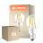 Opakowanie 4x Ledvance Classic LED E27 Gruszka Włókno Przezroczysty 11W 1521lm - 827 Bardzo Ciepła Biel | Ściemnianie - Zamienne 100W