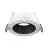 Noxion LED Spot Ares Głęboki ring Valkoinen - Z Inner Pierścień Czarny | Aukko 68mm - incl. GU10 Fitting