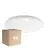 Opakowanie 4x Noxion LED Bulkhead Corido V2 Valkoinen 12/16/20W 2000lm 830-840-865 CCT | IP44 - Czujnik ruchu i Światła