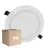 Opakowanie 4x Ledvance Downlight Slim Alu Valkoinen 16W 1600lm 90D - 830 Ciepła Biel | Aukko 175mm - IP44 