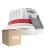 Opakowanie 10x Ledvance LED Spot Fire Rated Aluminium Valkoinen 8W 680lm 36D - 930 Ciepła Biel | Aukko 68mm - IP65 - Najlepsze renderowanie kolorów - Ściemnianie