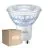 Opakowanie 10x Philips MASTER Value LED Spot GU10 PAR16 5.5W 575lm 36D - 940 Zimna Biel | Najlepsze Renderowanie Kolorów - Ściemnianie - Zamienne 80W