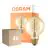 Opakowanie 4x Osram Vintage 1906 LED E27 Globe Filament Gold 95mm 7W 600lm - 822 Extra Warm White | Dimmable