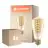 Opakowanie 4x Osram Vintage 1906 LED E27 Edison Włókno Złoty 8.8W 806lm - 824 Bardzo Ciepła Biel | Ściemnianie - Zamienne 60W