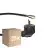 Opakowanie 25x Noxion Power Kabel zasilający Czarny - Schuko Europlug + Końcówki otwarte - 5m - 3 pole 0,75mm2