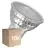 Opakowanie 10x Ledvance LED Spot GU10 PAR16 6.1W 575lm 36D - 830 Ciepła Biel | Zamienne 80W