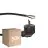 Opakowanie 50x Noxion Power Kabel zasilający Czarny - Schuko Europlug + Końcówki otwarte - 5m - 3 pole 0,75mm2