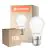 Opakowanie 10x Ledvance Classic LED B22 Gruszka Matowy 3.4W 470lm - 827 Bardzo Ciepła Biel | Zamienne 40W