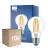 Opakowanie 10x Philips MASTER LED Żarówka Ultra Efficient E27 Gruszka Przezroczysty 4W 840lm - 830 Ciepła Biel | Zamienne 60W