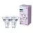 Opakowanie 2x Philips LED Spot GU10 PAR16 5W 355lm 36D - 827 Bardzo Ciepła Biel