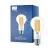 Philips MASTER LED Żarówka Ultra Efficient E27 Gruszka Przezroczysty 4W 840lm - 827 Bardzo Ciepła Biel | Ściemnianie - Zamienne 60W