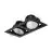 Philips LED Spot Greenspace Accent Gridlight Aluminium Czarny 46W 2700lm 36D - 930 Ciepła Biel | 154mm - IP20 - Najlepsze Renderowanie Kolorów - Dali Ściemnianie
